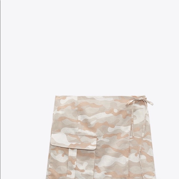 Zara Camo printed mini skirt - Picture 6 of 6